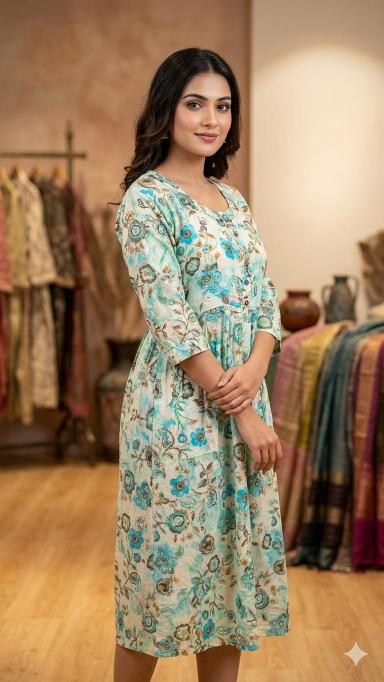 Midi Vol 2 Kurti wholesale market in Kolkata