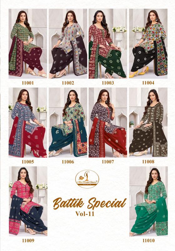 Miss World Batik Special Vol-10 – Readymade Patiyala Dress - Wholesale Catalog