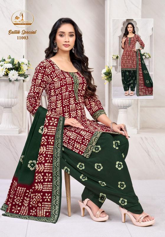 Miss World Batik Special Vol-10 – Readymade Patiyala Dress - Wholesale Catalog