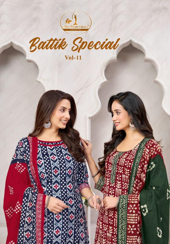 Miss World Batik Special Vol-10 Wholesale dress material suppliers in Surat