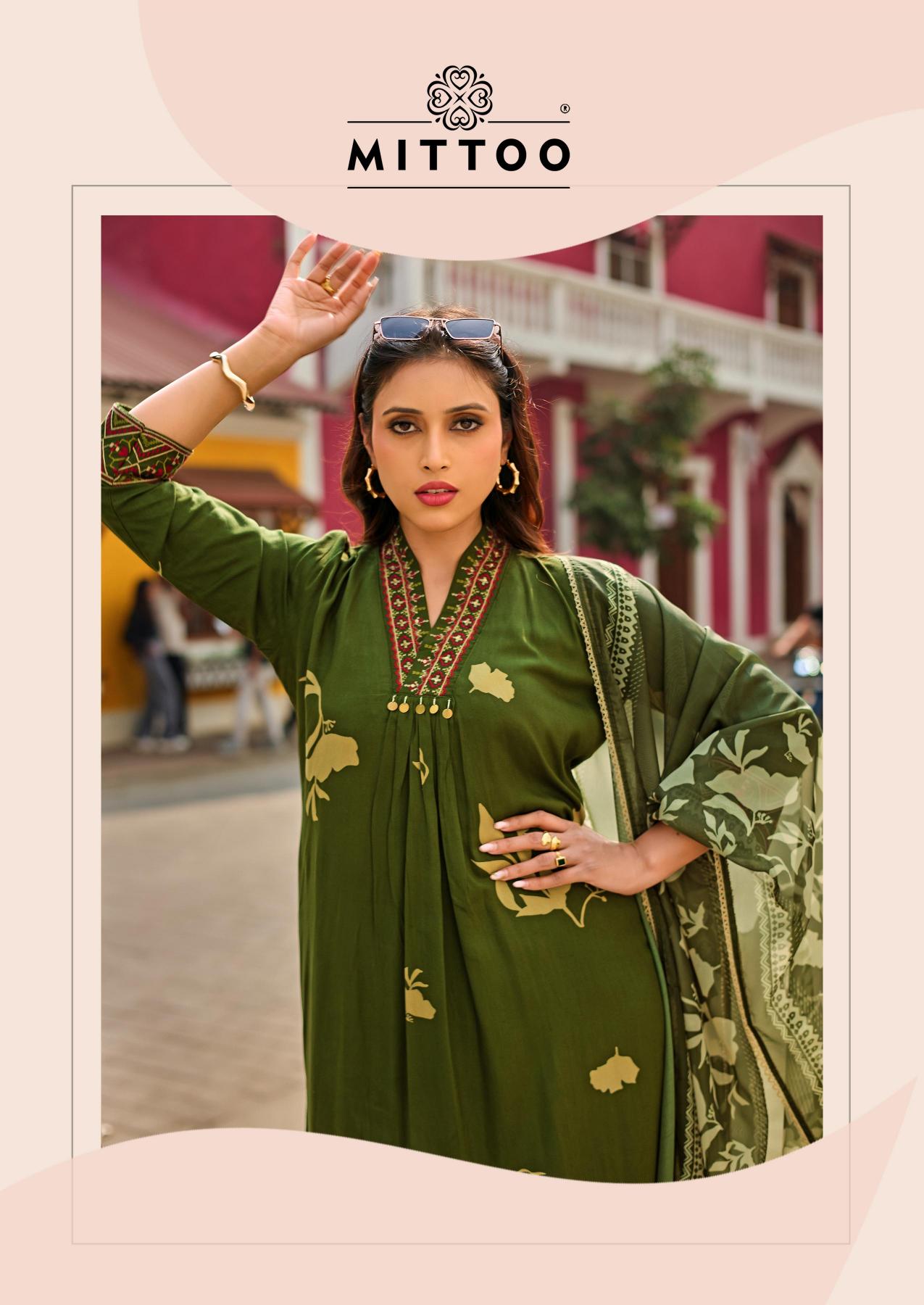 Mittoo Razia catalog branded kurtis for wholesale in bangqlore