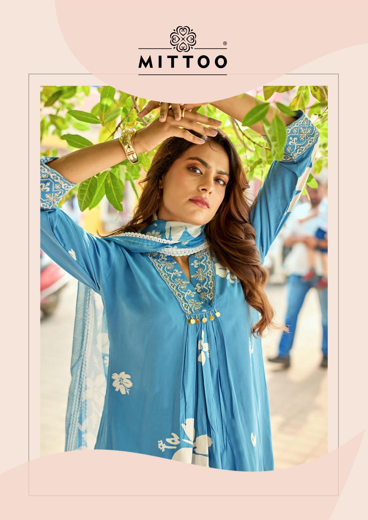 Mittoo Razia catalog branded kurtis for wholesale in bangqlore