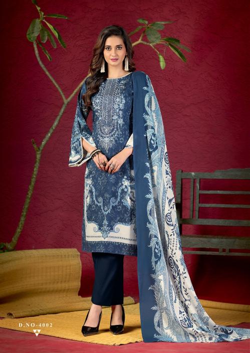 Mizaj M Print Vol-4 – Karachi Dress Material - Wholesale Catalog