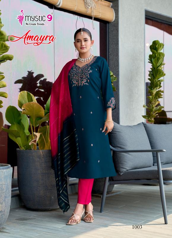 MYSTIC 9 AMAYRA VOL 1 Kurti wholesale shops in Rajkot