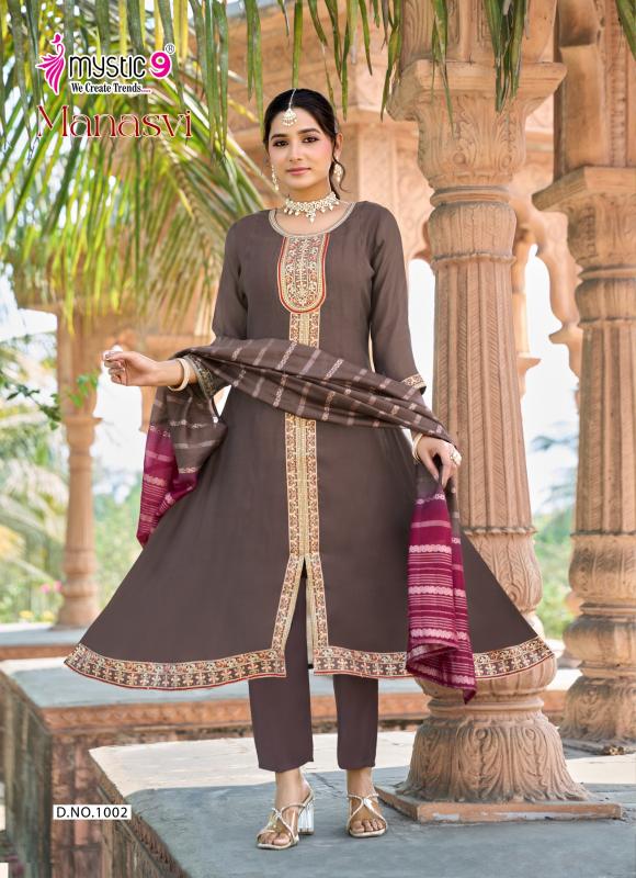 MYSTIC 9 MANASVI VOL 1 Kurti manufacturers and wholesalers in mumbai