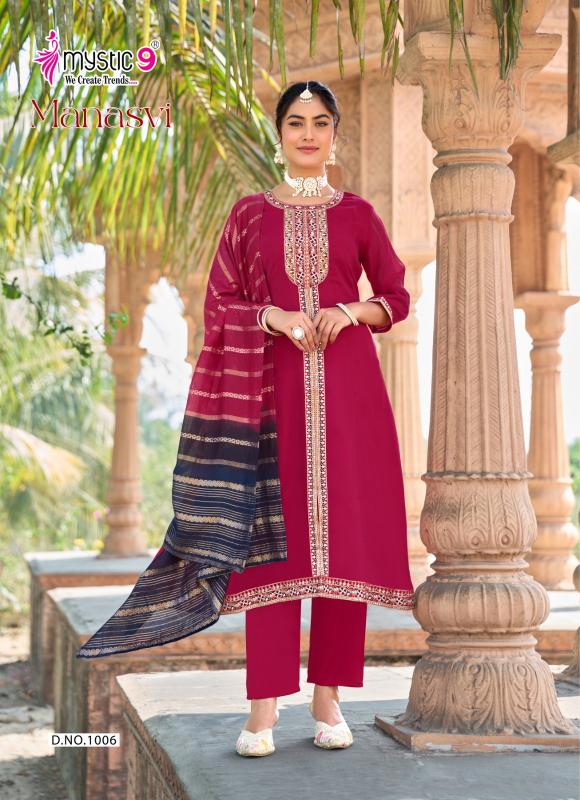 MYSTIC 9 MANASVI VOL 1 Kurti manufacturers and wholesalers in mumbai