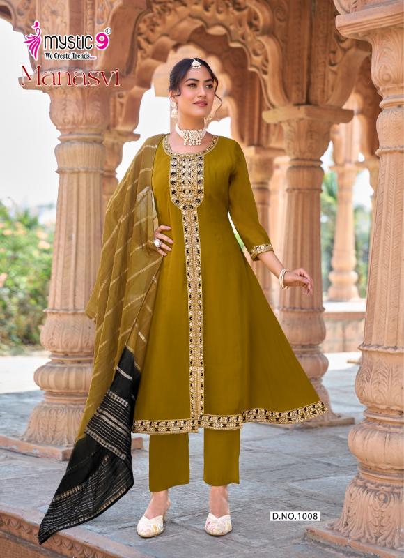 MYSTIC 9 MANASVI VOL 1 Kurti manufacturers and wholesalers in mumbai
