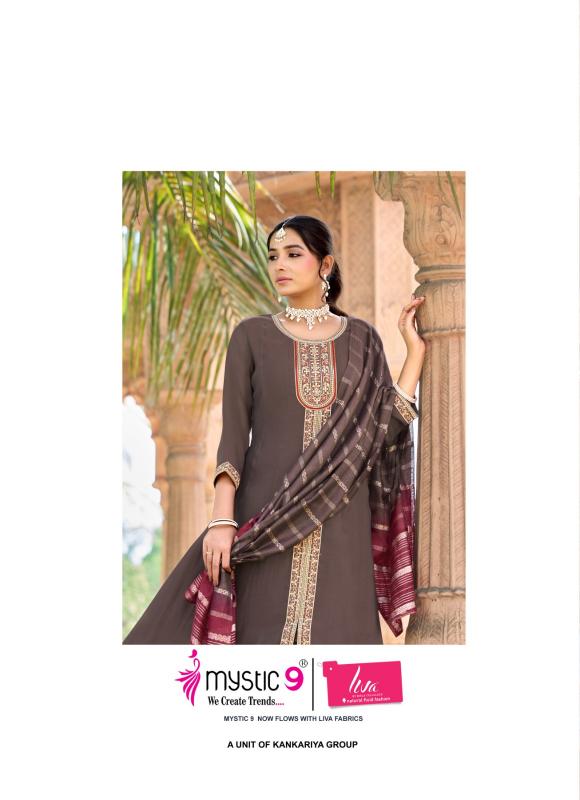 MYSTIC 9 MANASVI VOL 1 Kurti manufacturers and wholesalers in mumbai