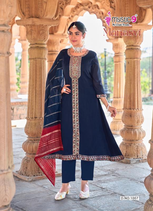 MYSTIC 9 MANASVI VOL 1 Kurti manufacturers and wholesalers in mumbai