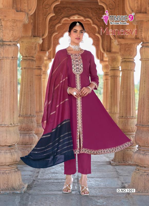 MYSTIC 9 MANASVI VOL 1 Kurti manufacturers and wholesalers in mumbai