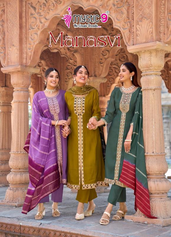 MYSTIC 9 MANASVI VOL 1 Kurti manufacturers and wholesalers in mumbai