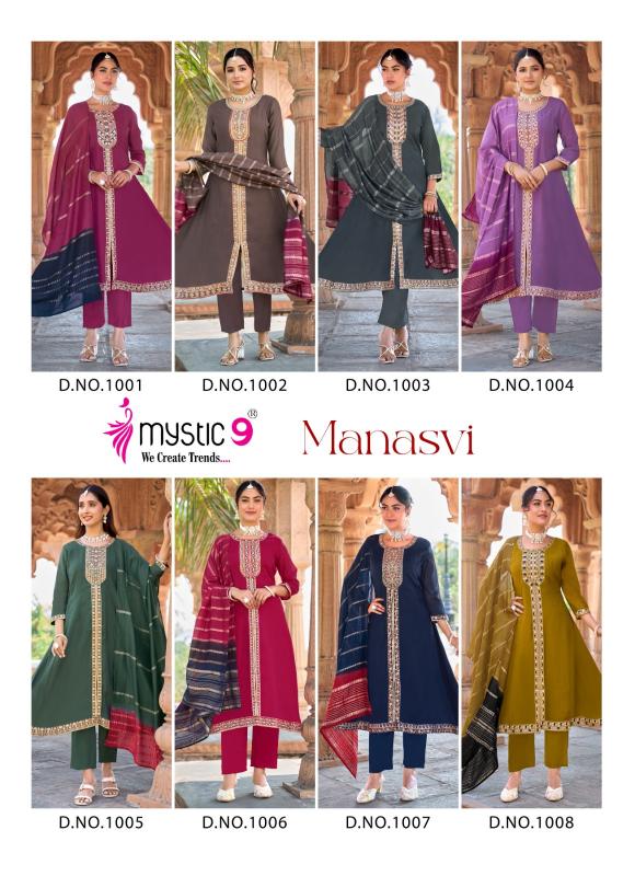 MYSTIC 9 MANASVI VOL 1 Kurti manufacturers and wholesalers in mumbai