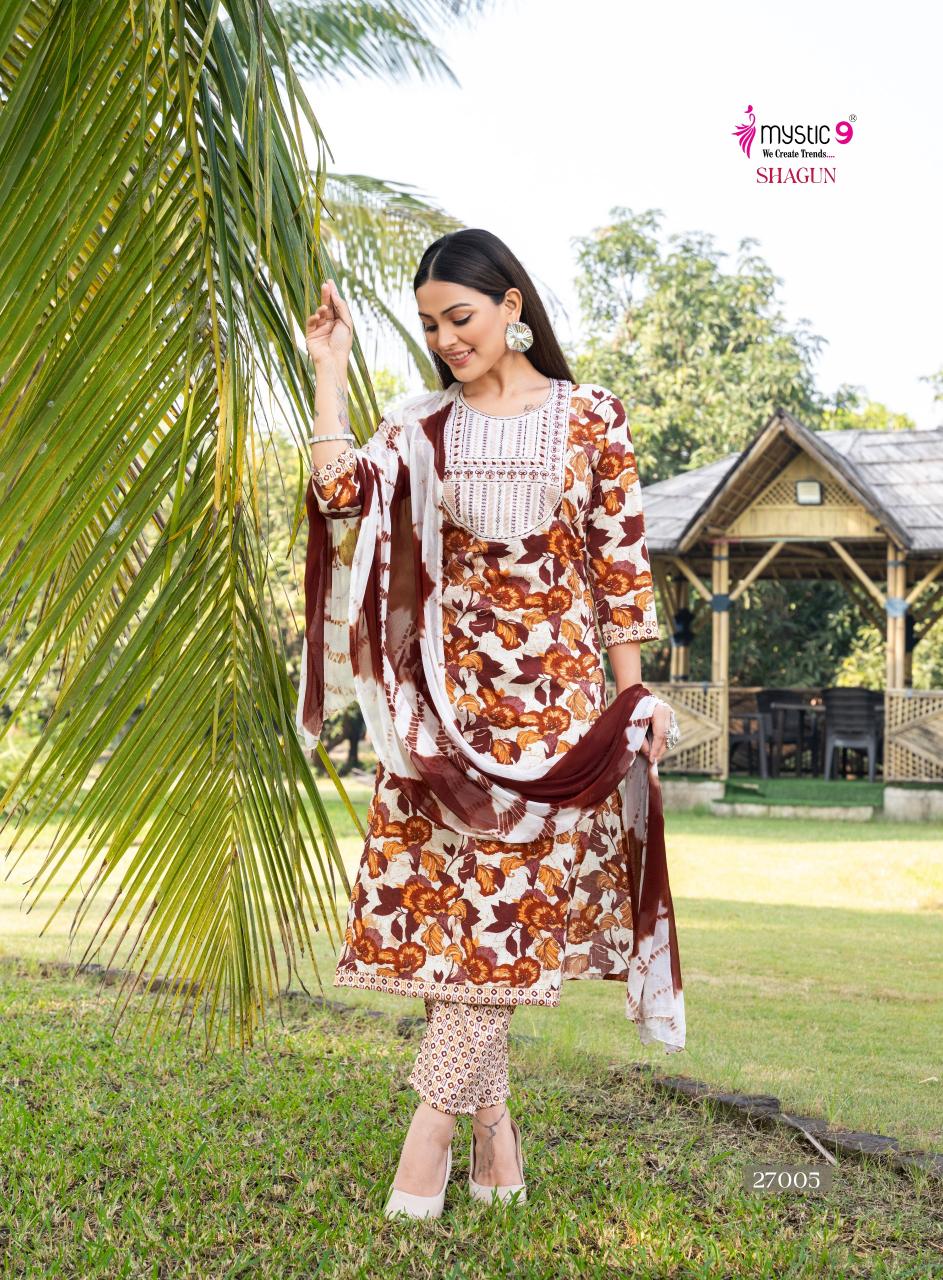 MYSTIC 9 SHAGUN VOL 27 Ladies kurti exporter in hydrabad