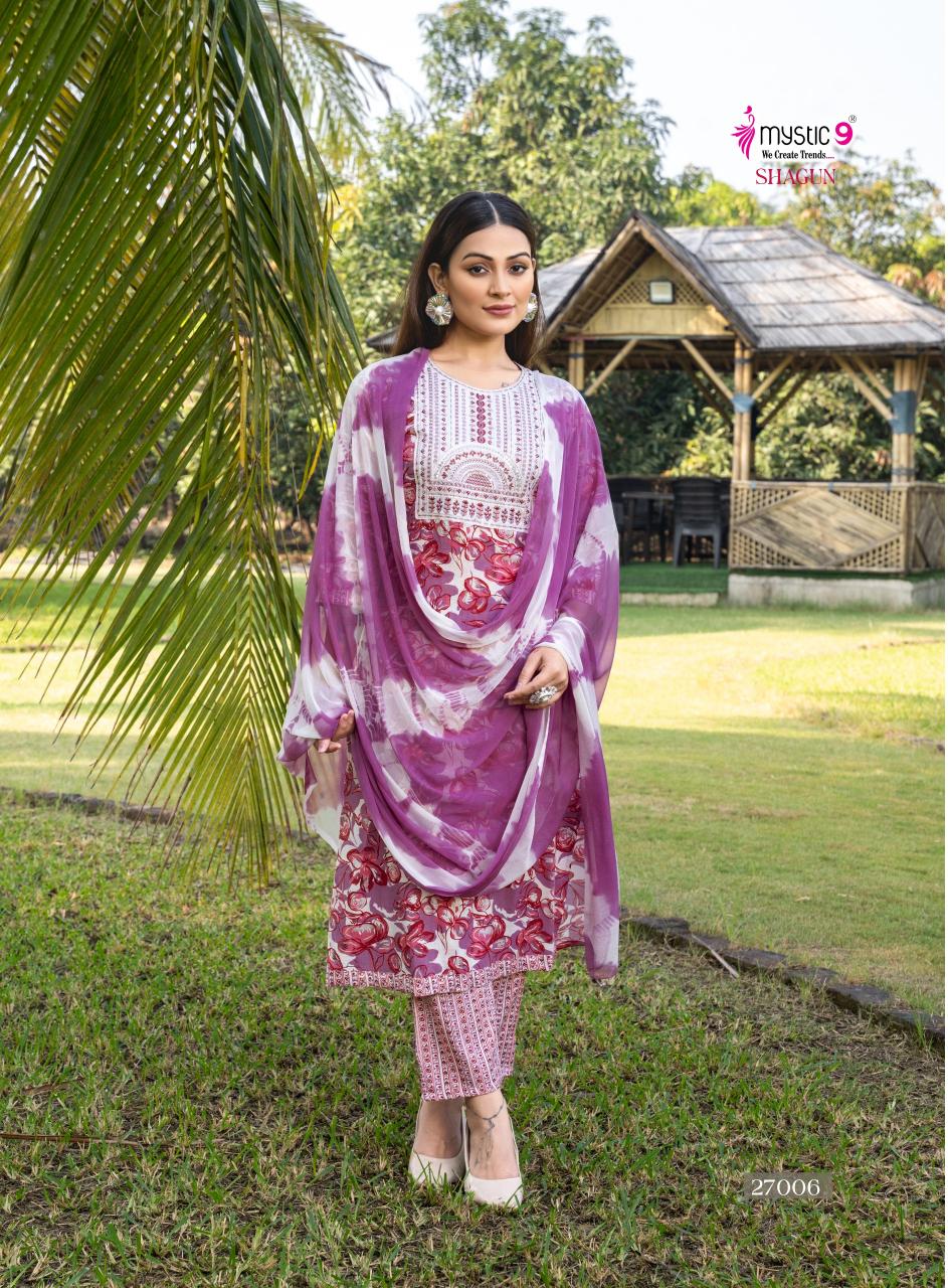 MYSTIC 9 SHAGUN VOL 27 Ladies kurti exporter in hydrabad