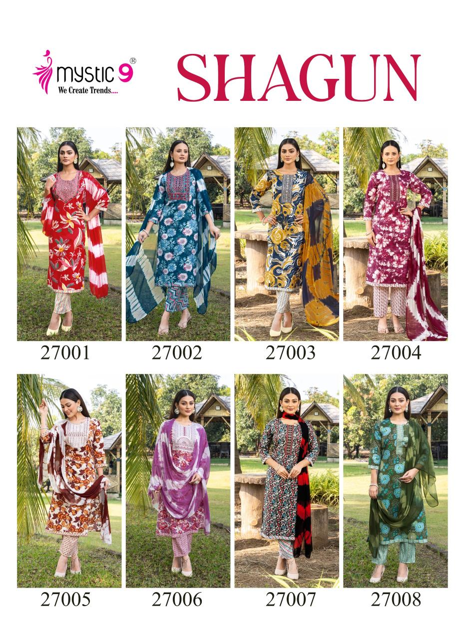 MYSTIC 9 SHAGUN VOL 27 Ladies kurti exporter in hydrabad