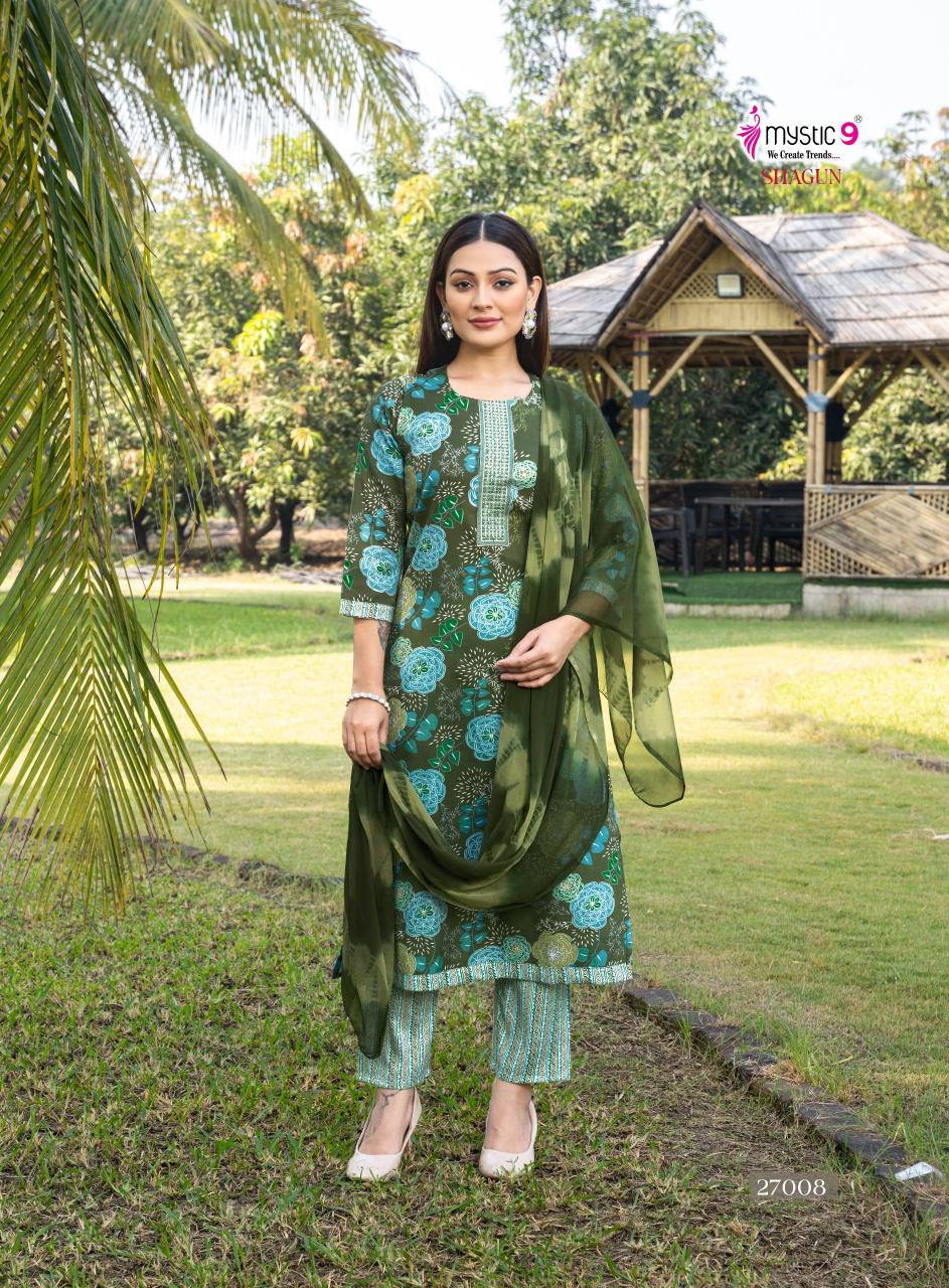 MYSTIC 9 SHAGUN VOL 27 Ladies kurti exporter in hydrabad