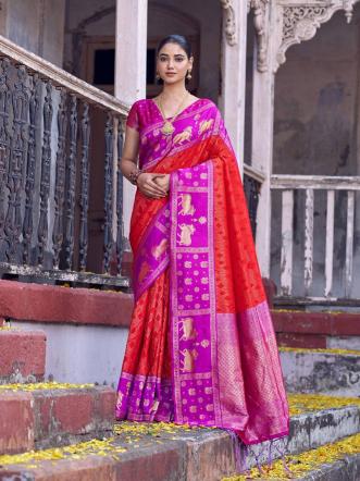 NANDITARANG SILK by SHREE SHYAM FASHION fancy designer Soft Silk saree
