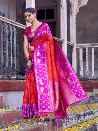 NANDITARANG SILK by SHREE SHYAM FASHION fancy designer Soft Silk saree