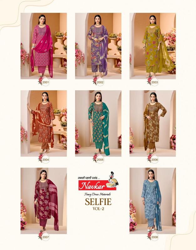 NAVKAR SELFIE vol 2 Wholesale kurtis online