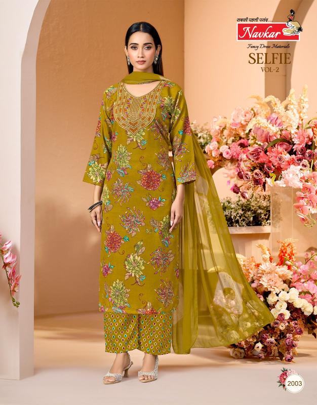 NAVKAR SELFIE vol 2 Wholesale kurtis online