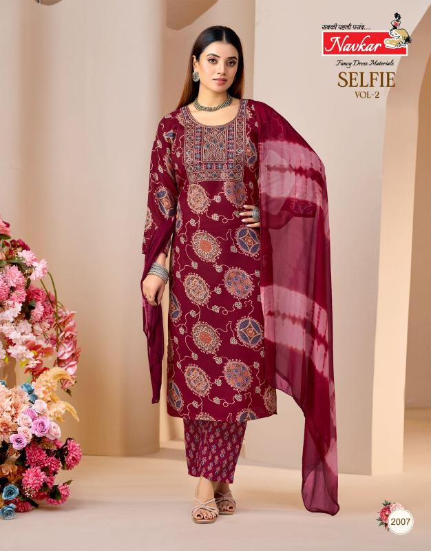 NAVKAR SELFIE vol 2 Wholesale kurtis online