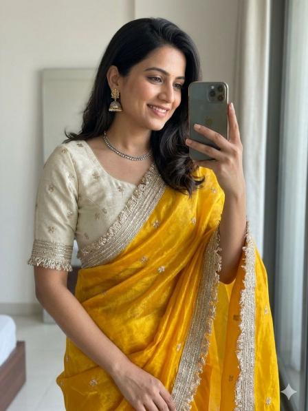 New Arrivals Design Anmol saree wholesale market in Ahmedabad