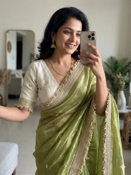 New Arrivals Design Anmol saree wholesale market in Ahmedabad