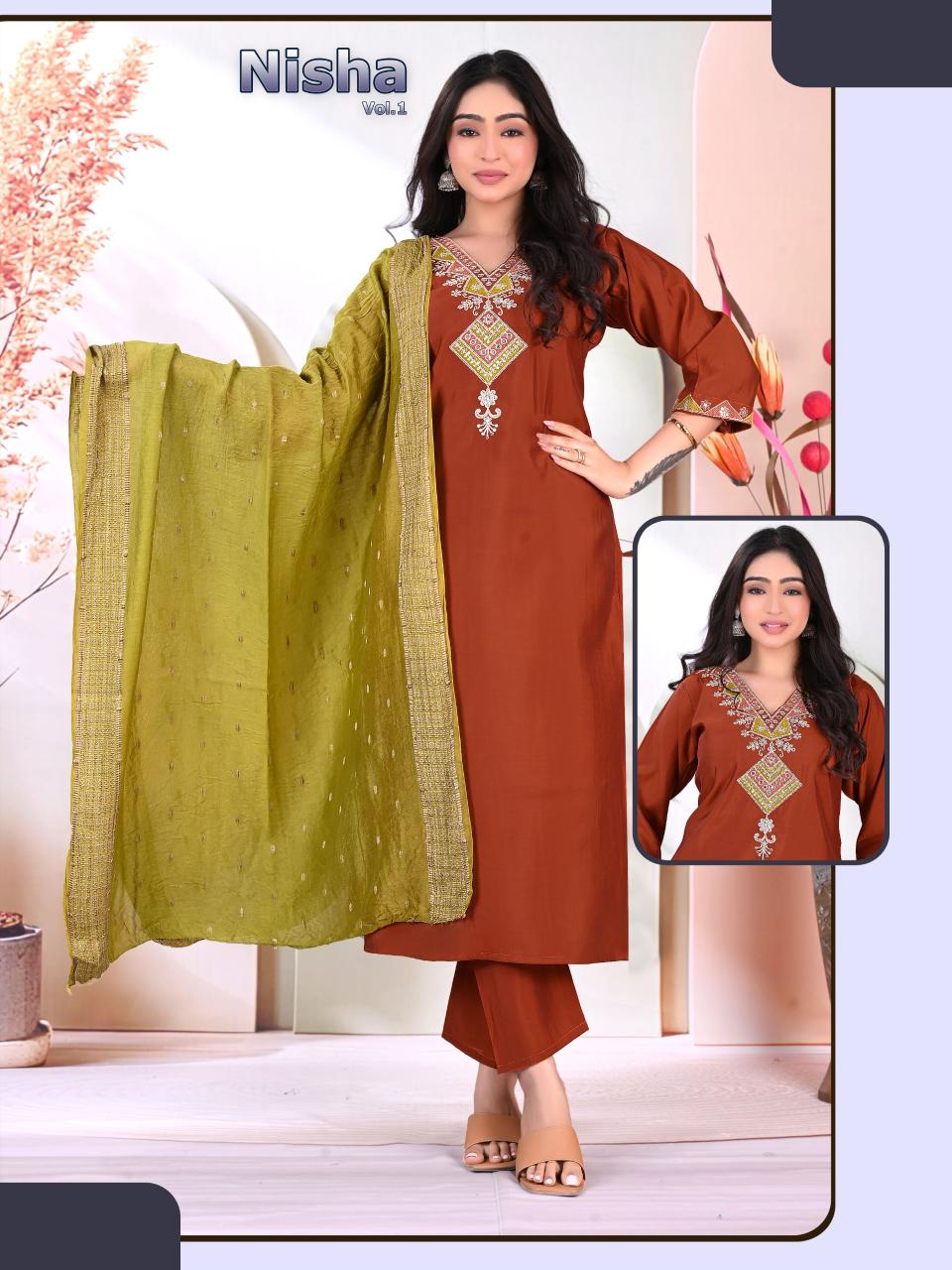 NISHA Wholesale kurti manufacturers in Ahmedabad