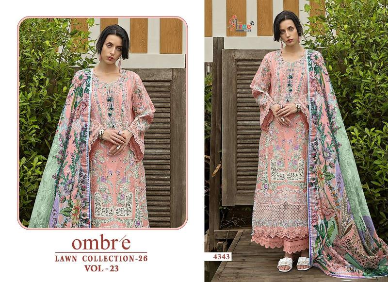 Ombre Lawn Collection 26 Vol 23 Wholesale salwar suits market in Bangalore