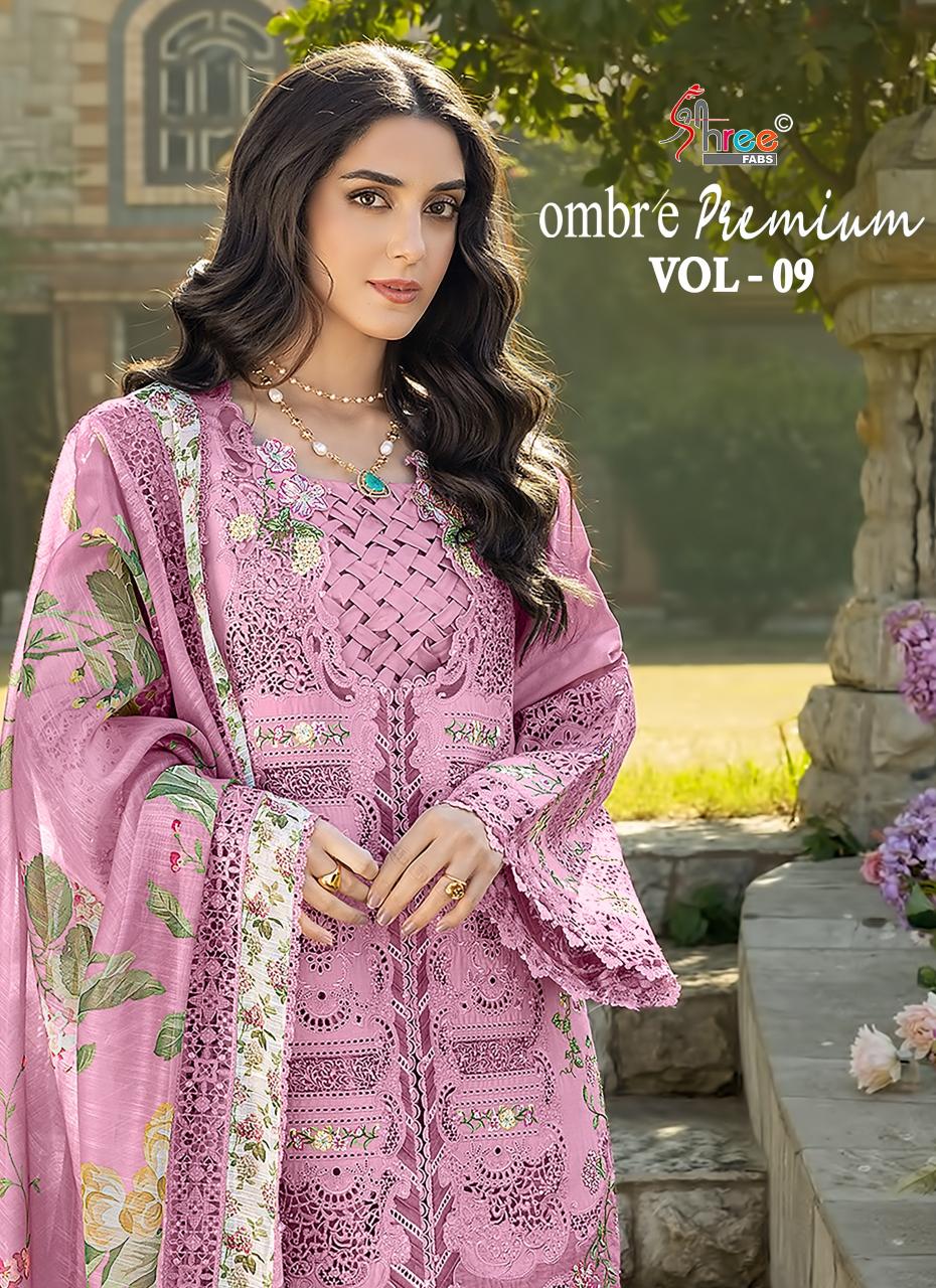 OMBRE PREMIUM VOL-9 Salwar Kameez wholesale market in Kolkata