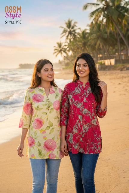 Ossm 198 vol 1 catlouges kurtis wholesale in surat