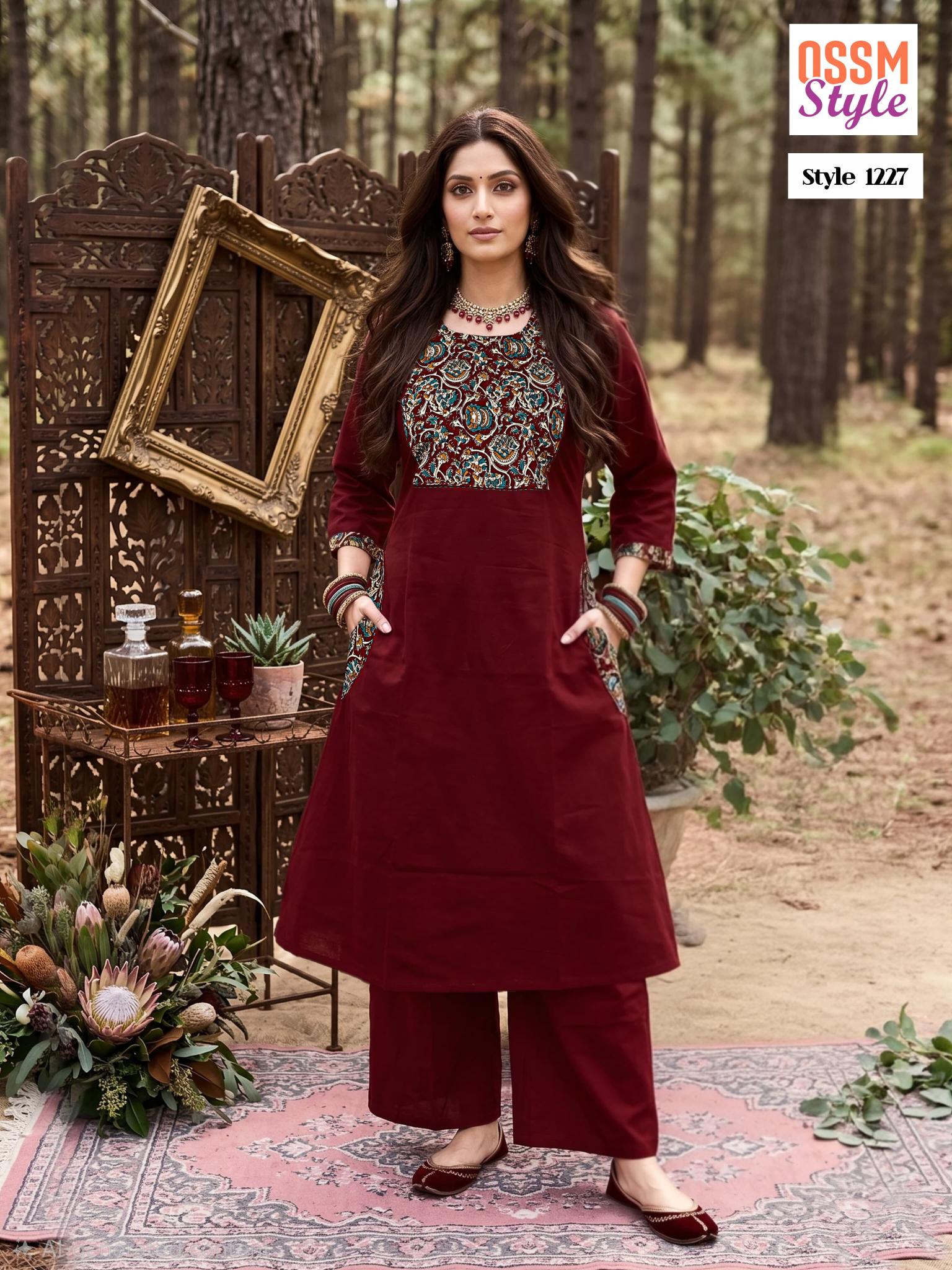 OSSM COTTON DHABU Kurti exporters in Kolkata