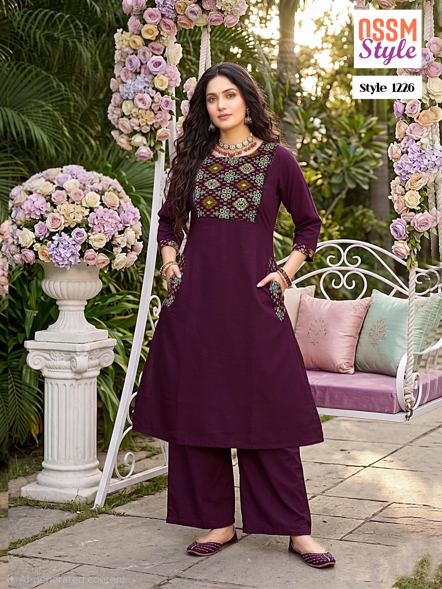 OSSM COTTON DHABU Kurti exporters in Kolkata