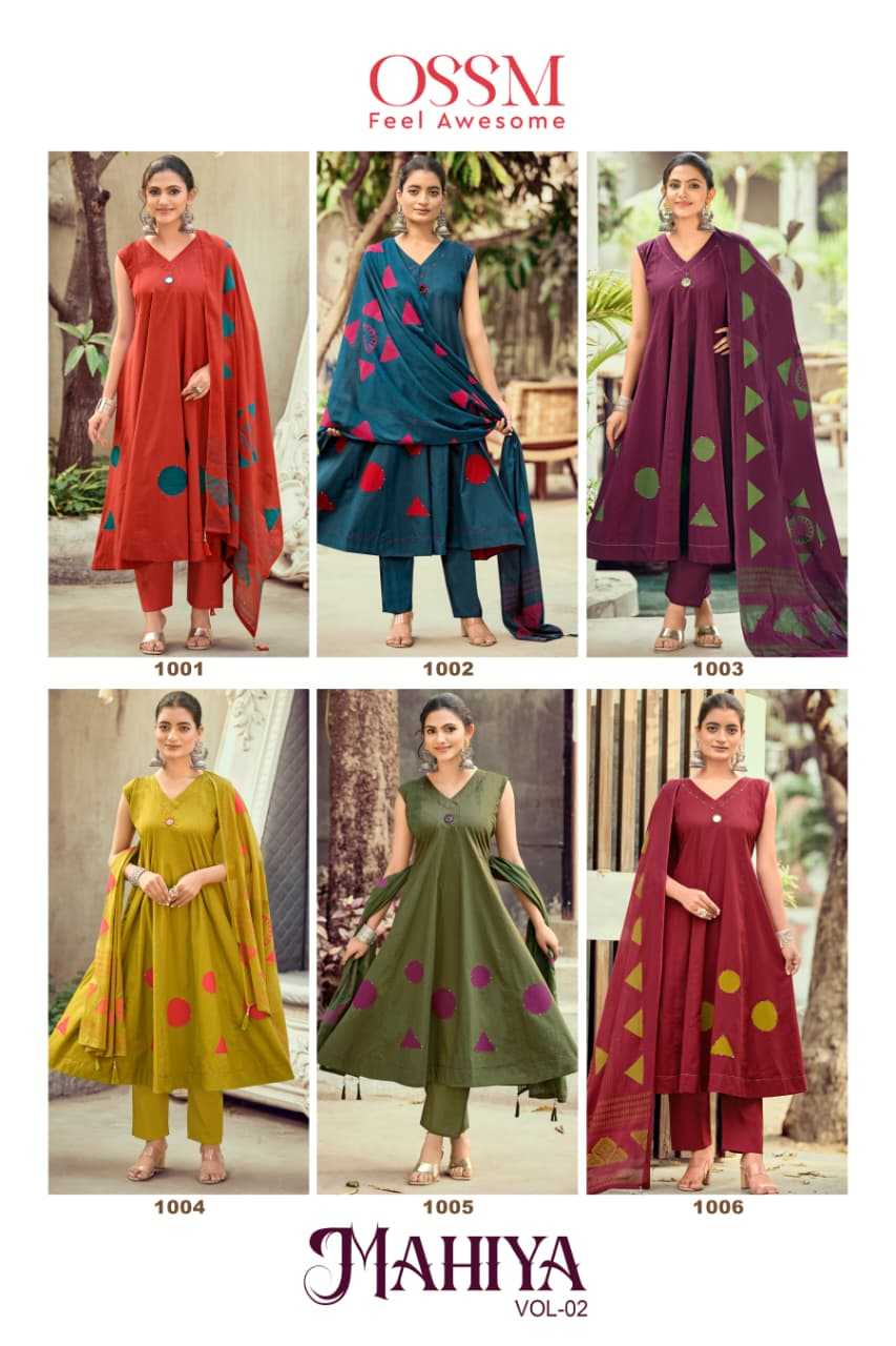 Ossm Mahiya vol 2 catalog wholesale kurtis in madurai