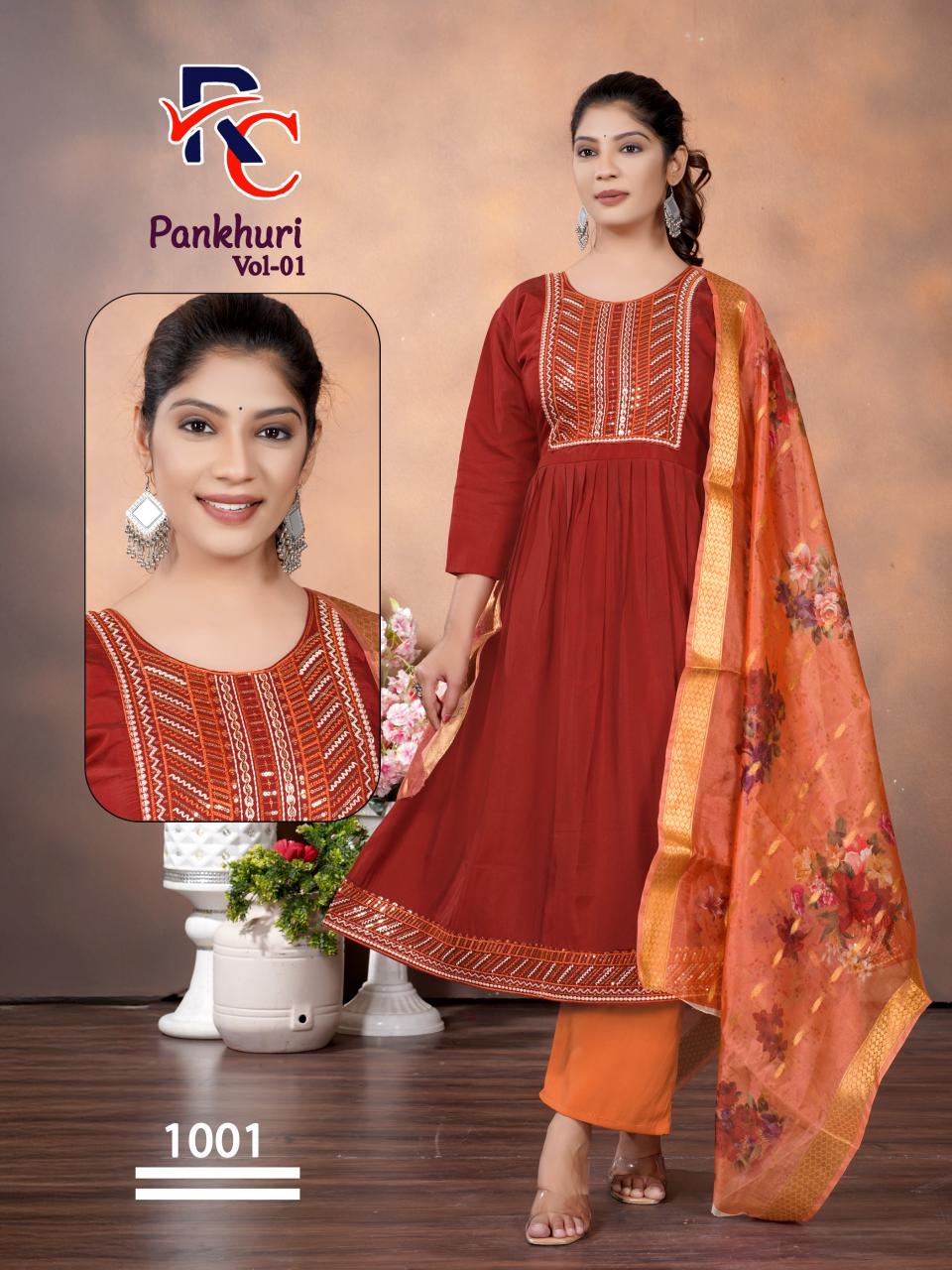 PANKHURI VOL 1 Kurti manufacturers in Surat