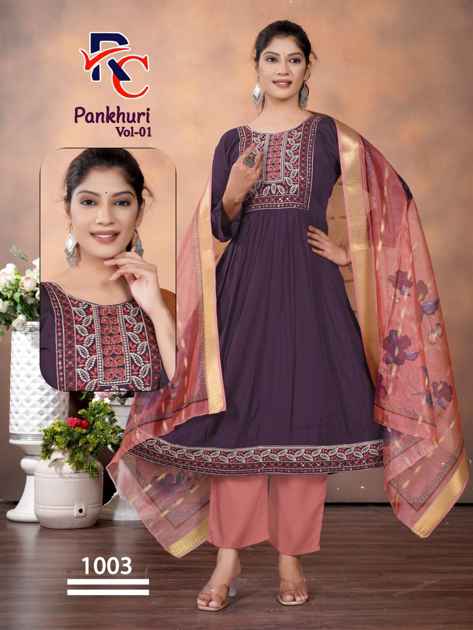 PANKHURI VOL 1 Kurti manufacturers in Surat