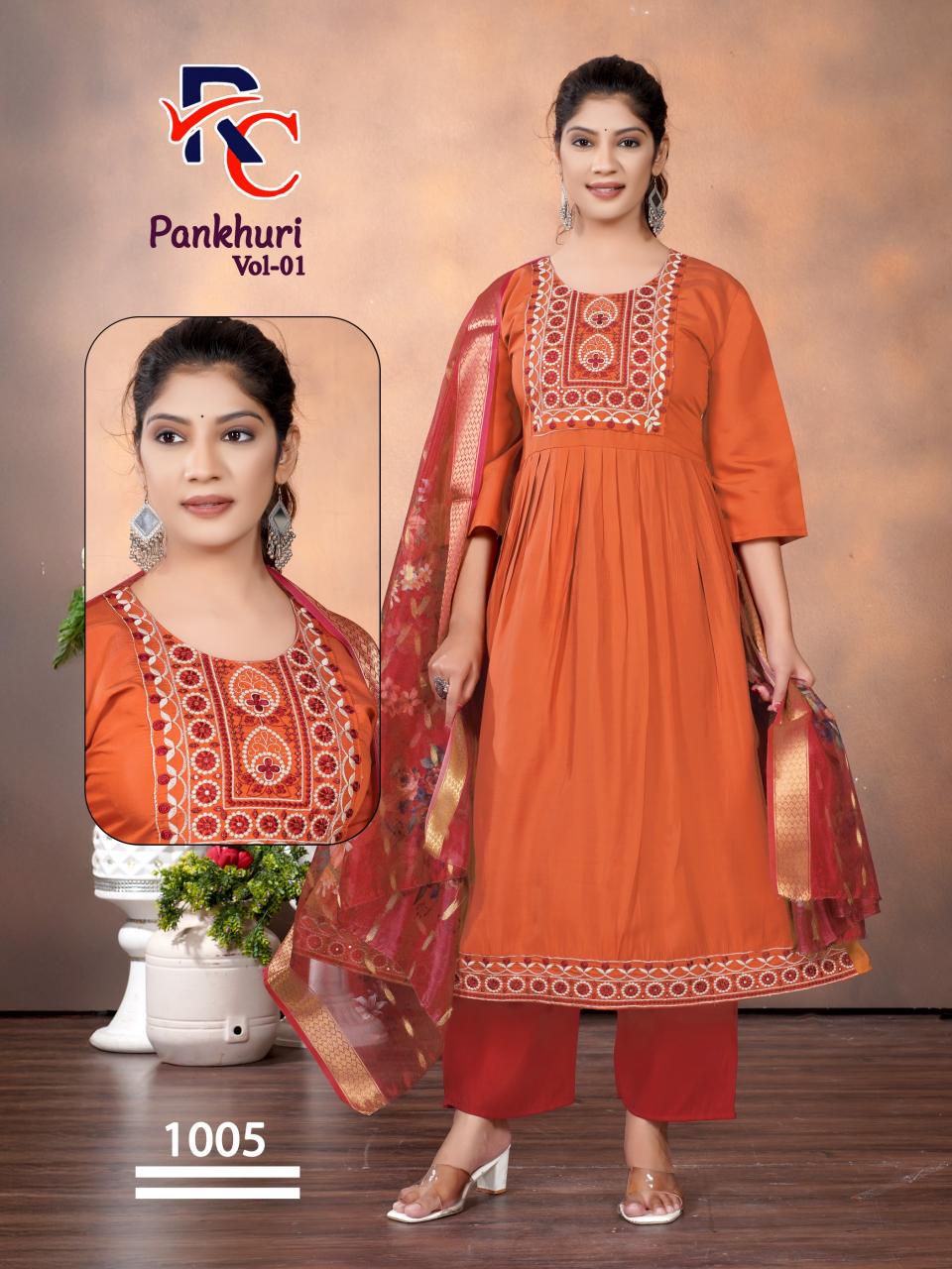PANKHURI VOL 1 Kurti manufacturers in Surat