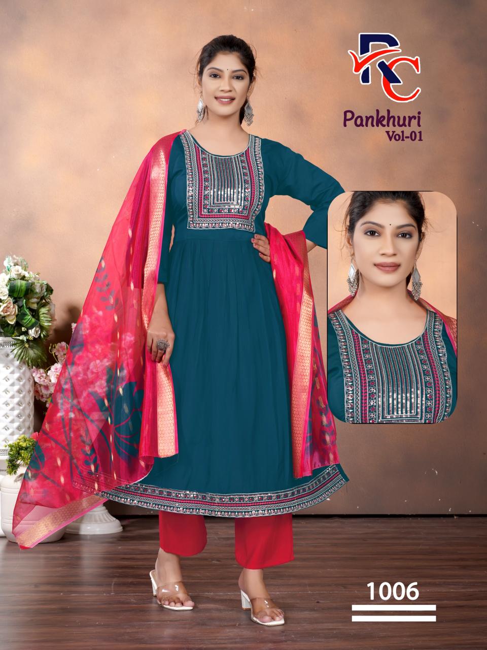 PANKHURI VOL 1 Kurti manufacturers in Surat