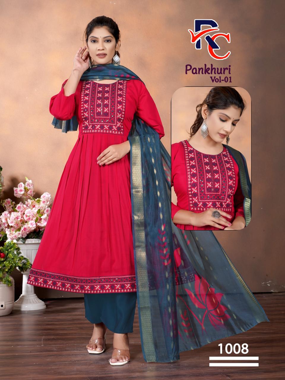 PANKHURI VOL 1 Kurti manufacturers in Surat