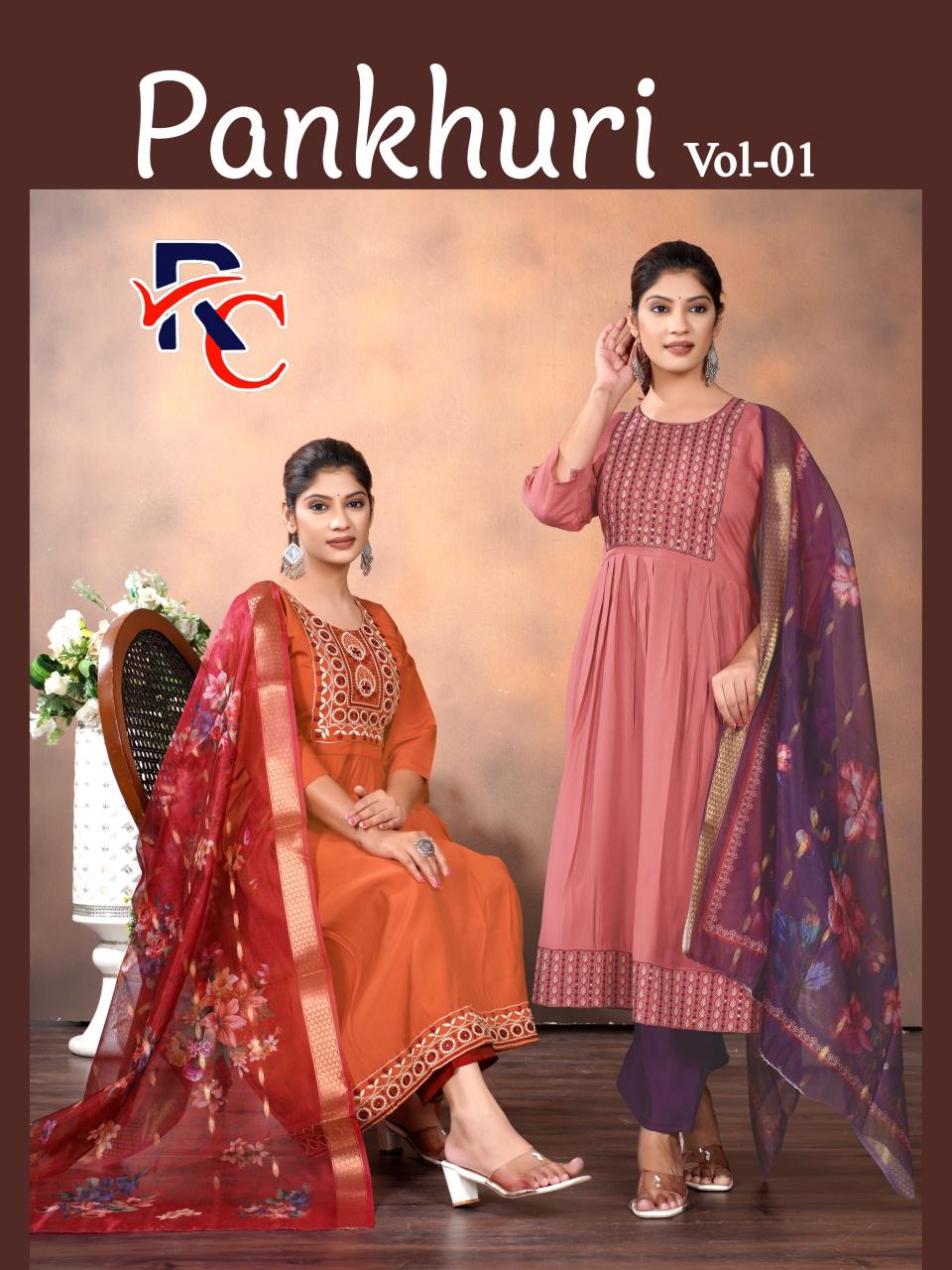 PANKHURI VOL 1 Kurti manufacturers in Surat