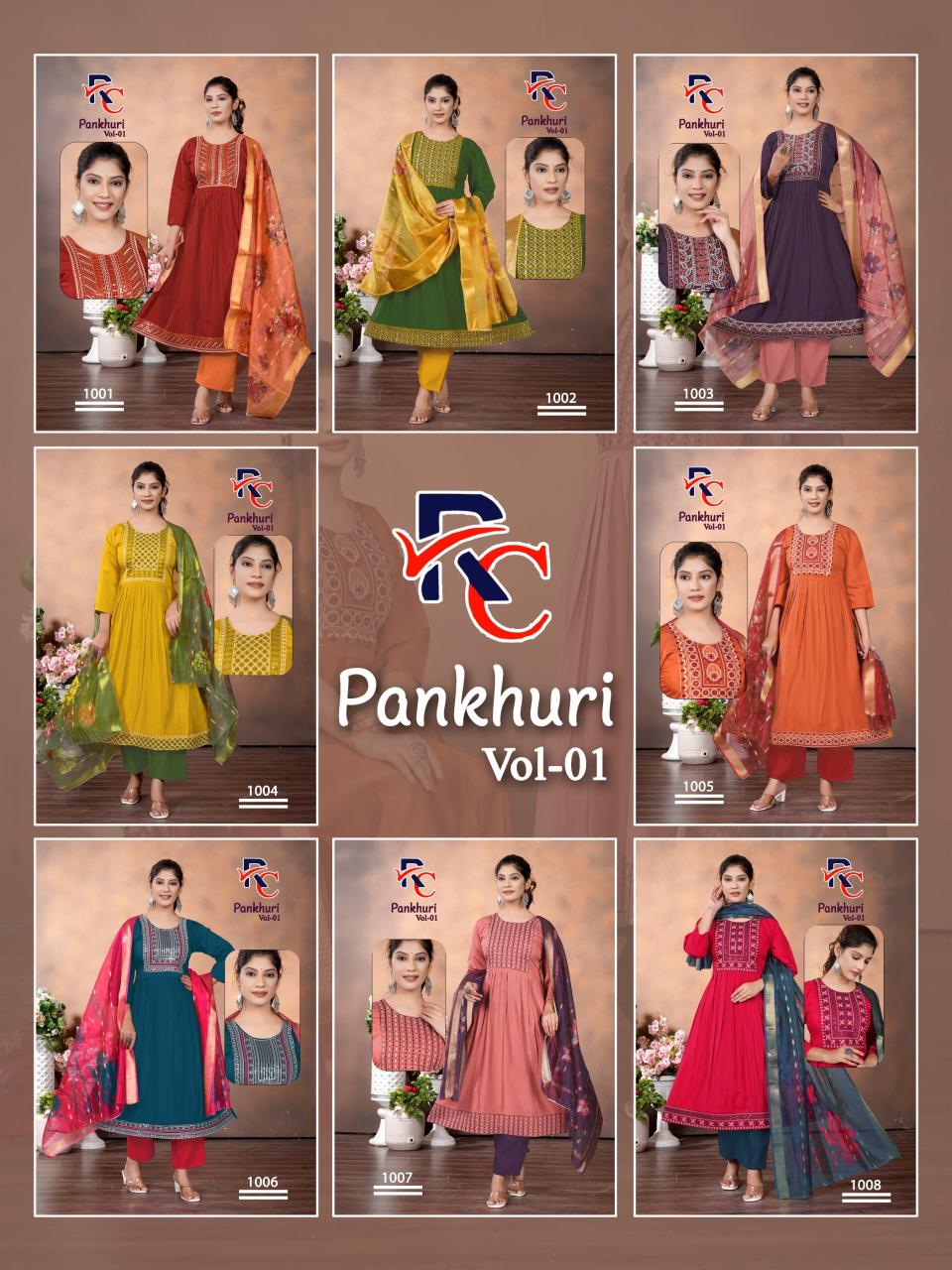 PANKHURI VOL 1 Kurti manufacturers in Surat