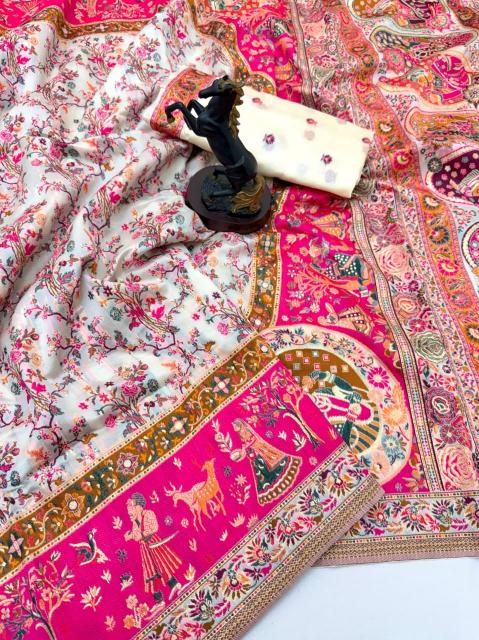 PASHMINA-VOL-8 Wholesale sarees in Delhi