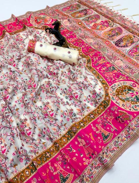 PASHMINA-VOL-8 Wholesale sarees in Delhi