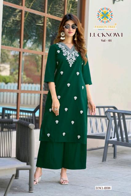 Passion Tree Lucknowi vol 1 catalog wholesale co ord sets