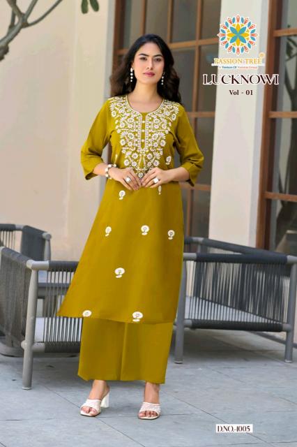 Passion Tree Lucknowi vol 1 catalog wholesale co ord sets