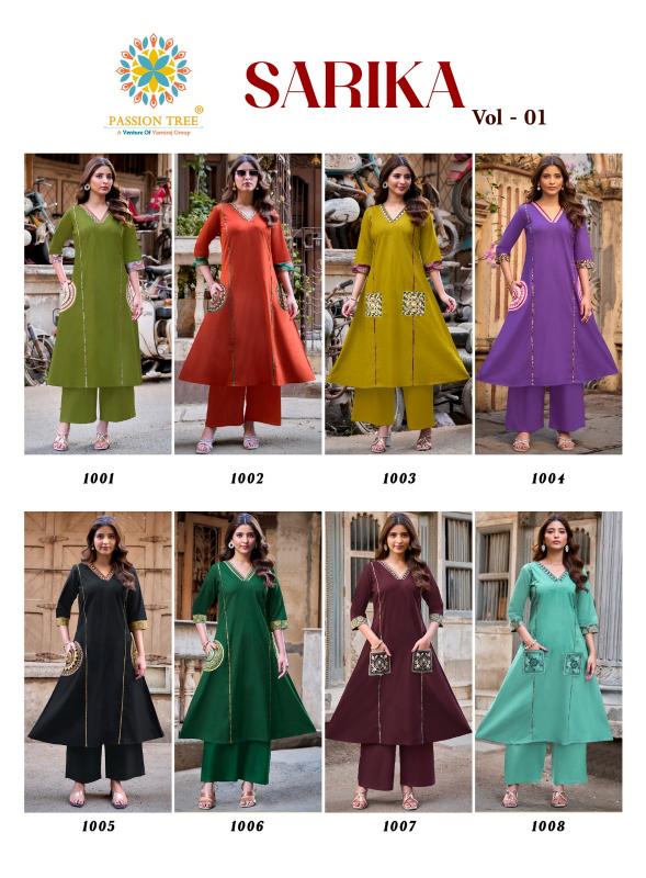 PASSION TREE SARIKA VOL-1 kurti wholesale suppliers