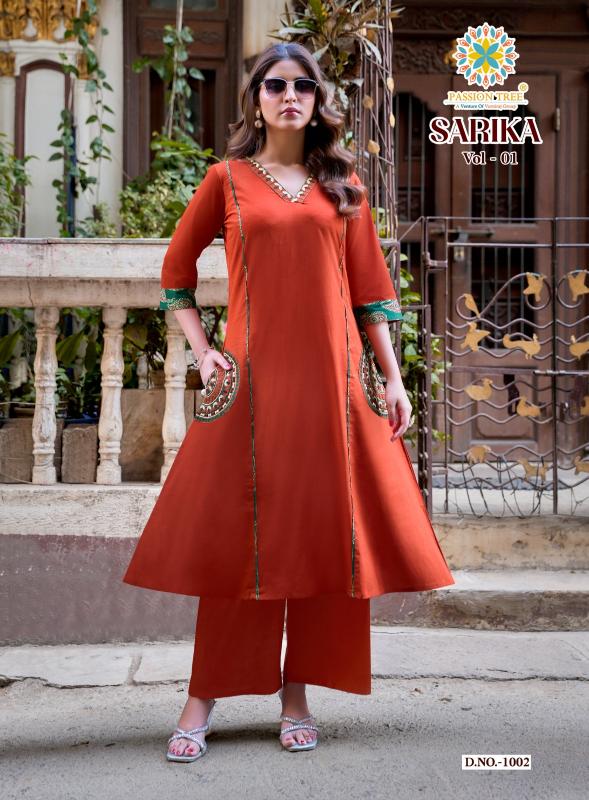 PASSION TREE SARIKA VOL-1 kurti wholesale suppliers