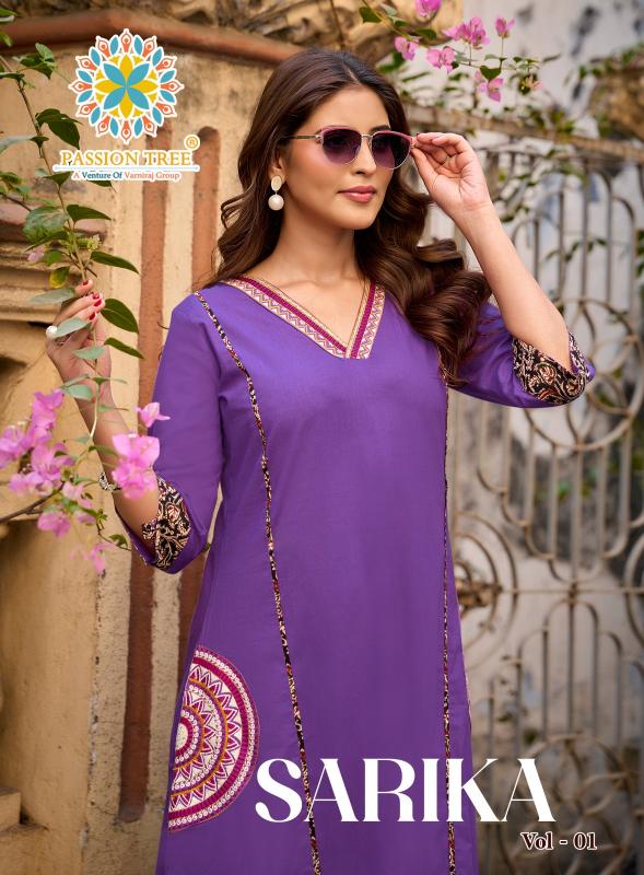 PASSION TREE SARIKA VOL-1 kurti wholesale suppliers