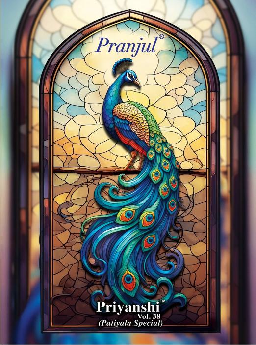 Pranjul Priyanshi Vol-38 – Dress Material - Wholesale Catalog