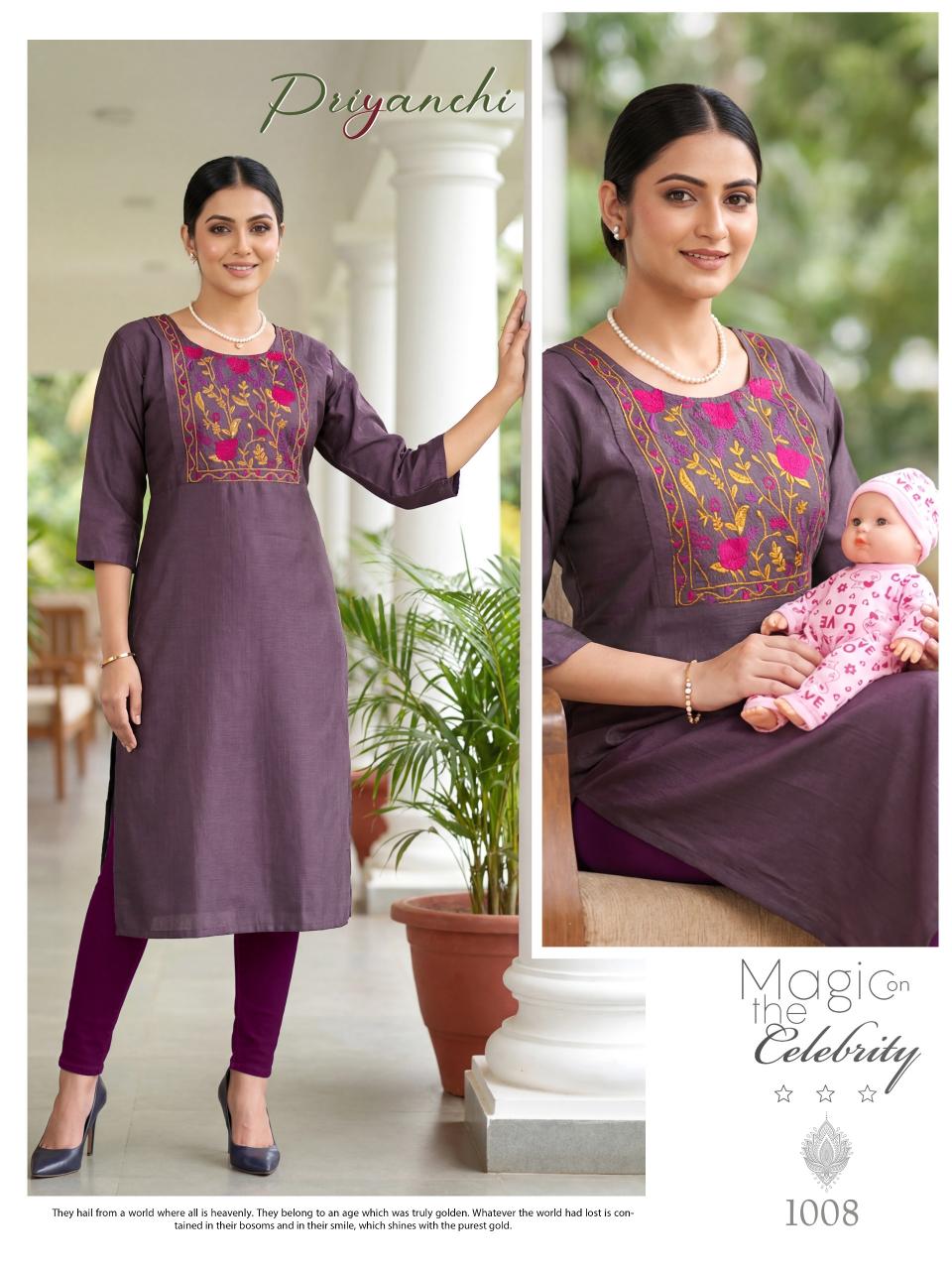 PRIYANCHI FEEDING KURTI Kurti manufacturer in Mumbai